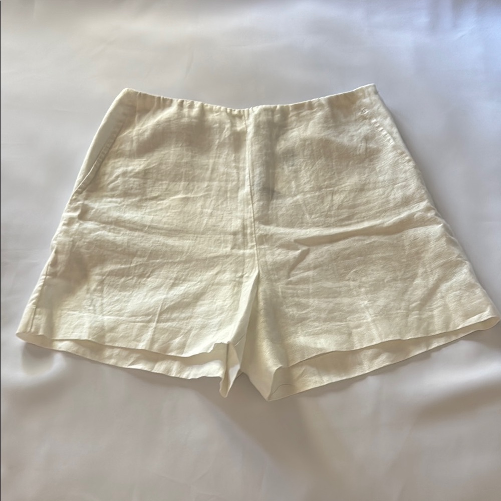 (NWT) Polo by Ralph Lauren | Cream Bermudas High-Waisted Shorts